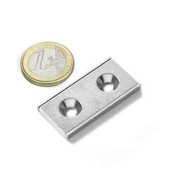 U-profilmagnet 40x20x4 mm