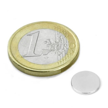 Skivmagnet 10x1,5 mm