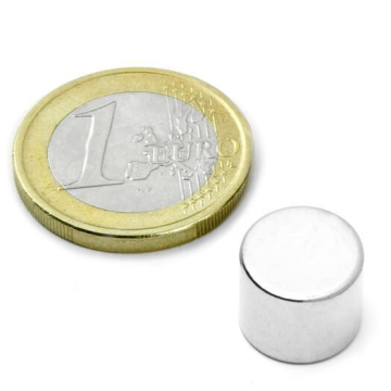 Skivmagnet 12x10 mm