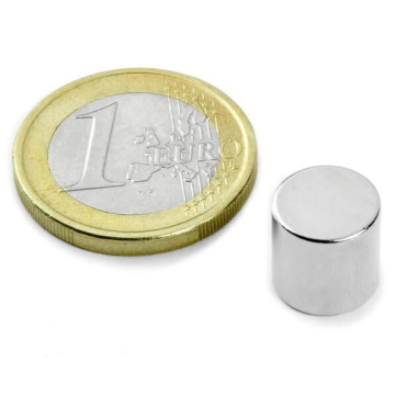Skivmagnet 10x10 mm