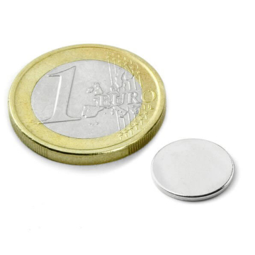 Skivmagnet 12x1 mm