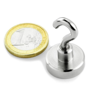 Pot magnet with hook