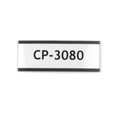 Magnetskylt C-profil 80x30 mm (10 styck)
