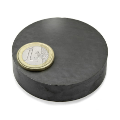 Skivmagnet 60x15 mm ferrit