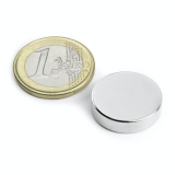 Skivemagnet 20x6 mm