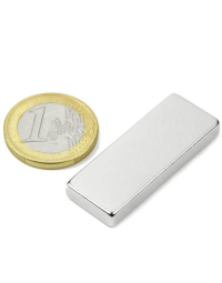 Kubmagnet 40x10x5 mm
