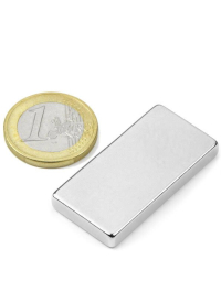 Kubmagnet 40x20x5 mm