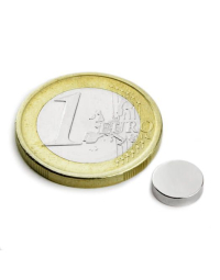 Skivmagnet 8x2 mm