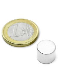 Skivmagnet 12x10 mm