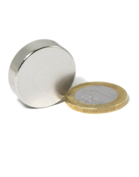 Skivmagnet 25x7 mm