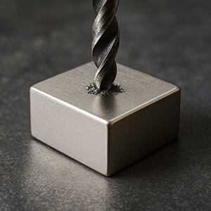 Kan jag borra eller såga i en magnet